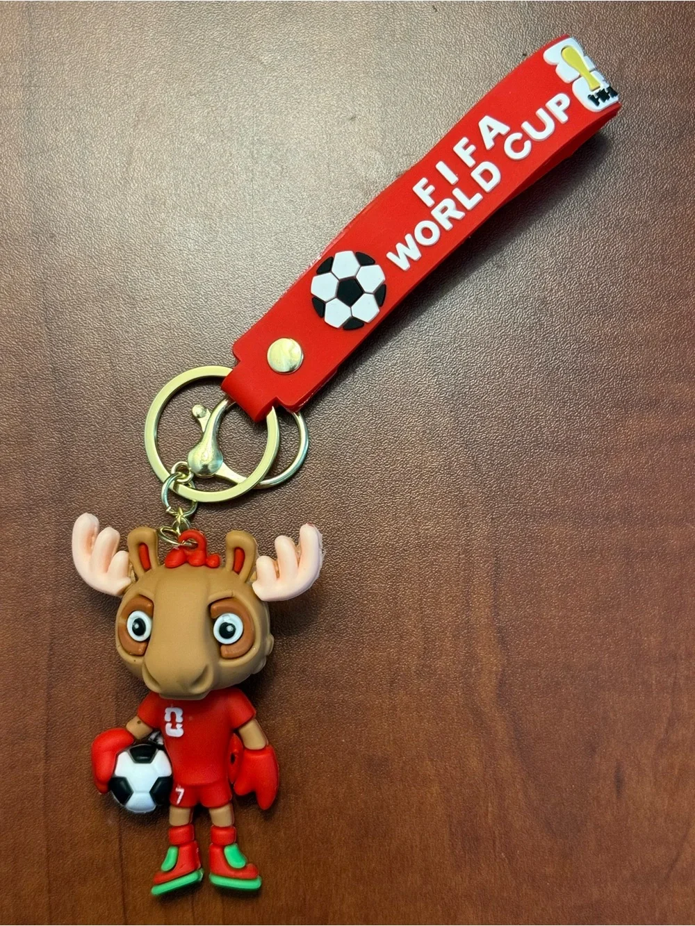 2026 FIFA World Cup 4 Pack Mascot Keychains